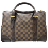 ルイ・ヴィトン LOUIS VUITTON バークレー N52000 ブラウン ダミエ ユニセックス ハンドバッグ