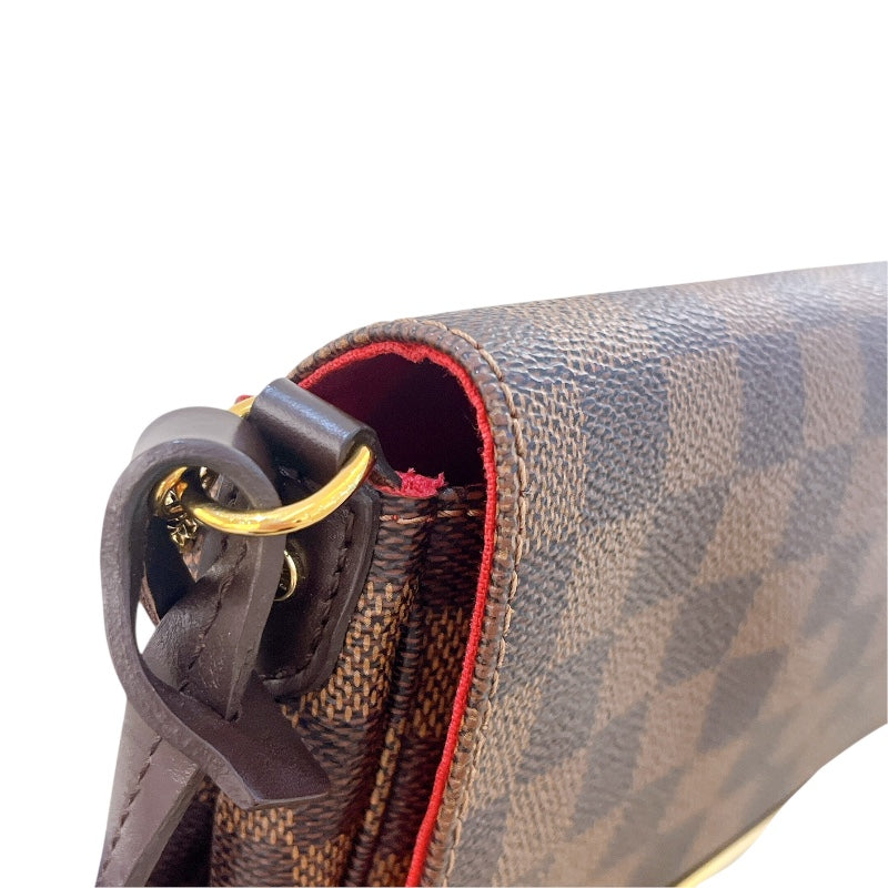 ルイ・ヴィトン LOUIS VUITTON フェイボリットPM N41276 ブラウン ダミエキャンバス レディース ショルダーバッグ