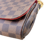 ルイ・ヴィトン LOUIS VUITTON フェイボリットPM N41276 ブラウン ダミエキャンバス レディース ショルダーバッグ