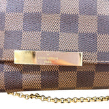 ルイ・ヴィトン LOUIS VUITTON フェイボリットPM N41276 ブラウン ダミエキャンバス レディース ショルダーバッグ