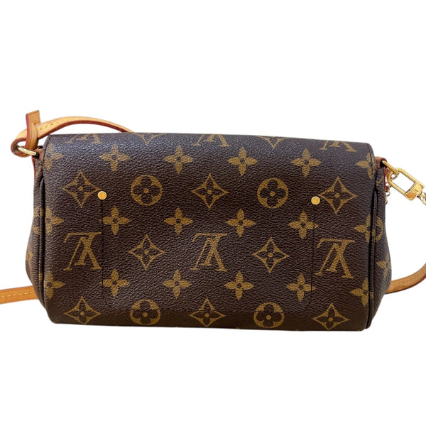 ルイ・ヴィトン LOUIS VUITTON フェイボリットPM M40717 ブラウン モノグラムキャンバス レディース ショルダーバッグ