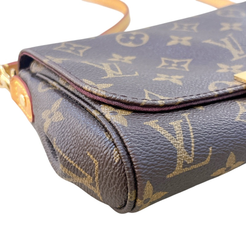 ルイ・ヴィトン LOUIS VUITTON フェイボリットPM M40717 ブラウン モノグラムキャンバス レディース ショルダーバッグ