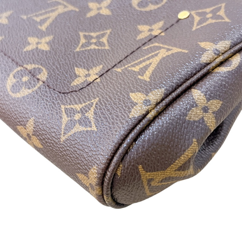 ルイ・ヴィトン LOUIS VUITTON フェイボリットPM M40717 ブラウン モノグラムキャンバス レディース ショルダーバッグ