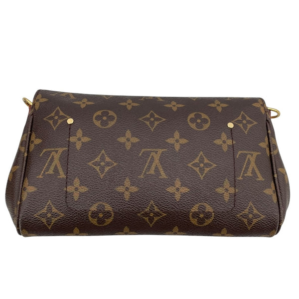 ルイ・ヴィトン LOUIS VUITTON フェイボリットMM M40718 ブラウン モノグラムキャンバス レディース ショルダーバッグ