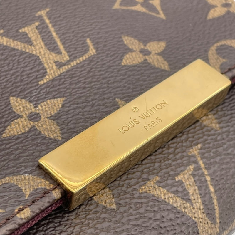 Louis Vuitton ショルダーバッグ ブラウン/イエロー LOUIS VUITTON - 本物 ルイヴィトン LOUIS VUITTON LV