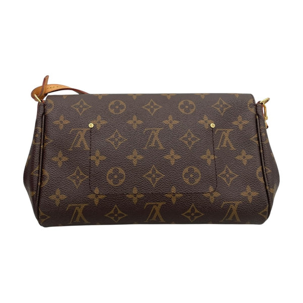 ルイ・ヴィトン LOUIS VUITTON フェイボリットMM M40718 ブラウン モノグラムキャンバス レディース ショルダーバッグ
