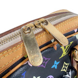 ルイ・ヴィトン LOUIS VUITTON プリシラ M40097 ノワール　ゴールド金具 モノグラム・マルチカラーキャンバス レディース ハンドバッグ