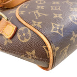 ルイ・ヴィトン LOUIS VUITTON エイプスサックアド M51125 ブラウン/ゴールド金具 モノグラム レディース リュック・デイパック