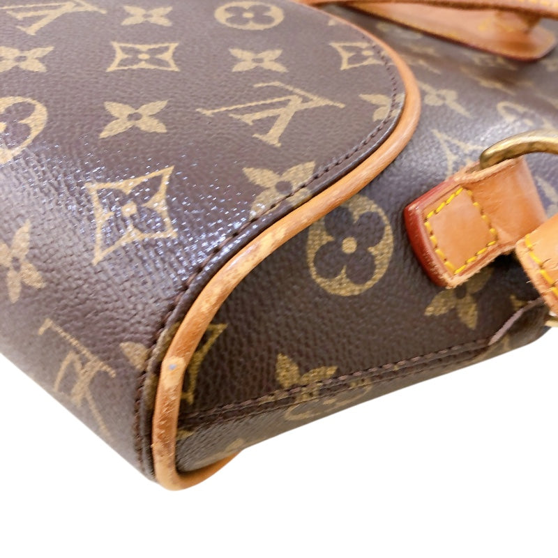 ルイ・ヴィトン LOUIS VUITTON エイプスサックアド M51125 ブラウン/ゴールド金具 モノグラム レディース リュック・デイパック
