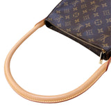 ルイ・ヴィトン LOUIS VUITTON ルーピングMM M51146 ブラウン/ゴールド金具 モノグラム レディース ショルダーバッグ