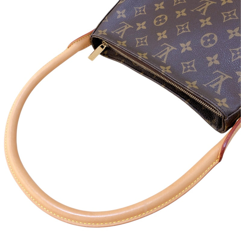 LOUIS VUITTON ハンドバッグ モノグラム ルーピングMM ブラウン ルイ・ヴィトン LOUIS VUITTON ルーピングMM M51146 ブラウン