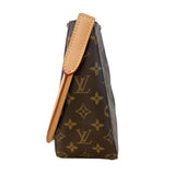 ルイ・ヴィトン LOUIS VUITTON ルーピングMM M51146 ブラウン/ゴールド金具 モノグラム レディース ショルダーバッグ