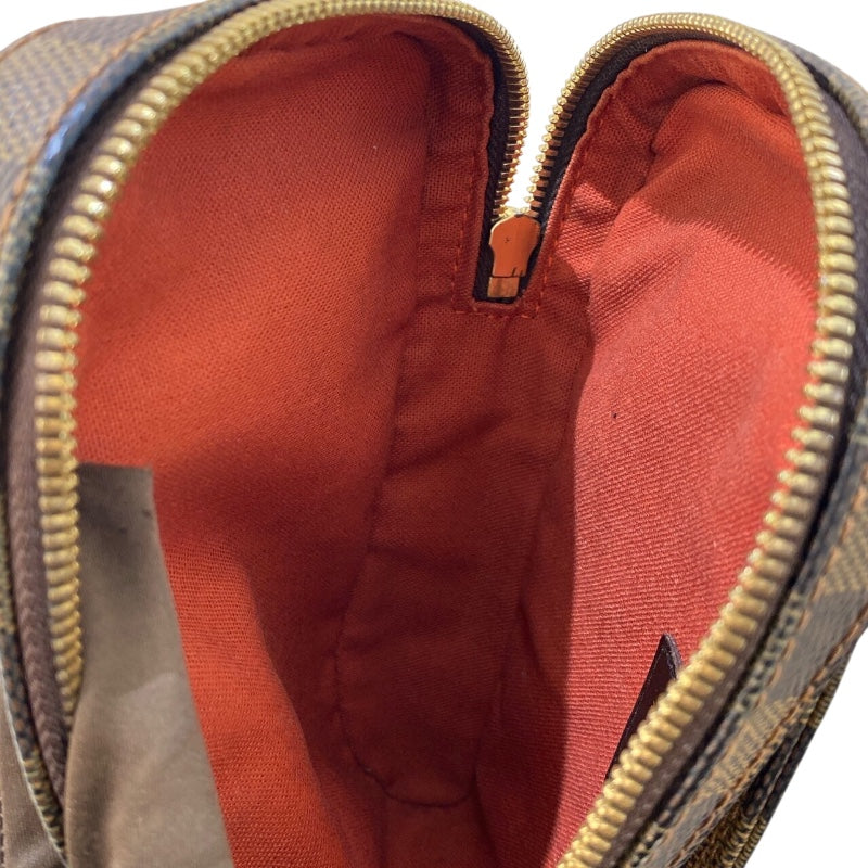 ルイ・ヴィトン LOUIS VUITTON ジェロニモス N51994 ブラウン ダミエキャンバス メンズ ボディバッグ