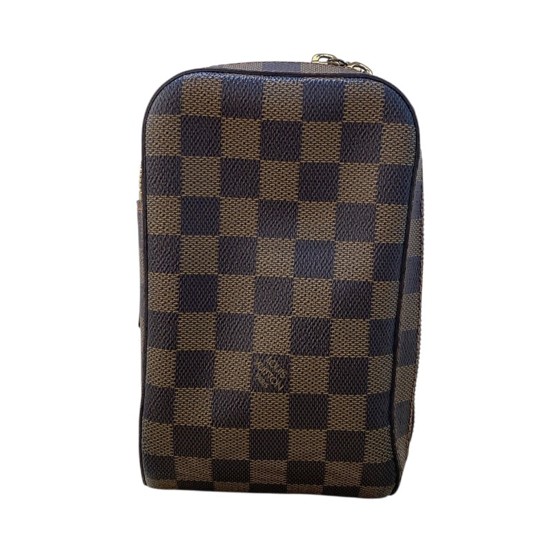ルイ・ヴィトン LOUIS VUITTON ジェロニモス N51994 ブラウン ダミエキャンバス メンズ ボディバッグ