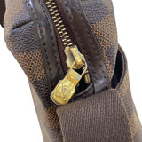 ルイ・ヴィトン LOUIS VUITTON トロターボブール N41135 ブラウン ゴールド金具 ダミエ メンズ ショルダーバッグ
