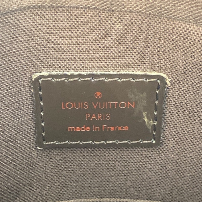 ルイ・ヴィトン LOUIS VUITTON トロターボブール N41135 ブラウン ゴールド金具 ダミエ メンズ ショルダーバッグ