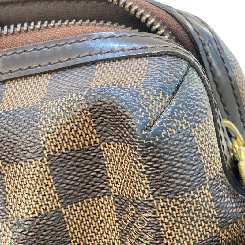 ルイ・ヴィトン LOUIS VUITTON トロターボブール N41135 ブラウン ゴールド金具 ダミエ メンズ ショルダーバッグ