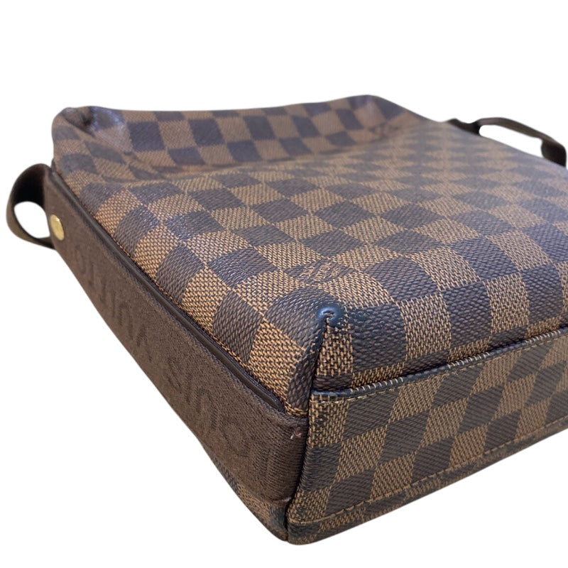 ルイ・ヴィトン LOUIS VUITTON トロターボブール N41135 ブラウン ゴールド金具 ダミエ メンズ ショルダーバッグ