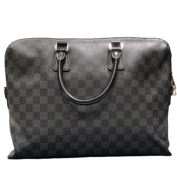 ルイ・ヴィトン LOUIS VUITTON ポルトドキュマン・ジュール N48224 ダミエ・グラフィット メンズ ビジネスバッグ