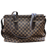 ルイ・ヴィトン LOUIS VUITTON チェルシー N51119 ブラウン ダミエキャンパス レディース トートバッグ