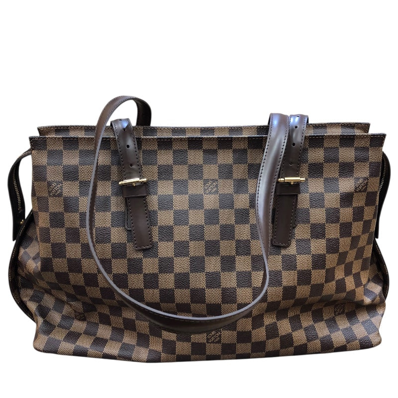ルイ・ヴィトン LOUIS VUITTON チェルシー N51119 ブラウン ダミエキャンパス レディース トートバッグ