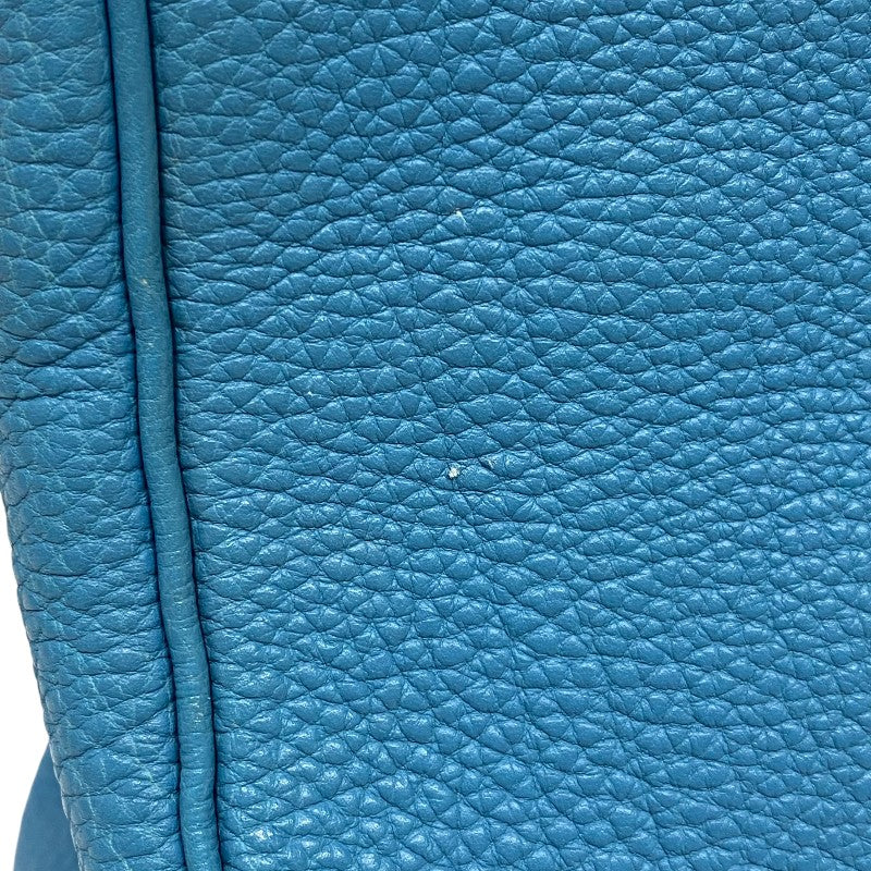 エルメス HERMES バーキン30 □G刻印 ブルージーン シルバー金具 トゴ レディース ハンドバッグ