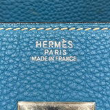 エルメス HERMES バーキン30 □G刻印 ブルージーン シルバー金具 トゴ レディース ハンドバッグ