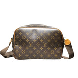 ルイ・ヴィトン LOUIS VUITTON リポーターPM M45254 ブラウン モノグラムキャンバス レディース ショルダーバッグ