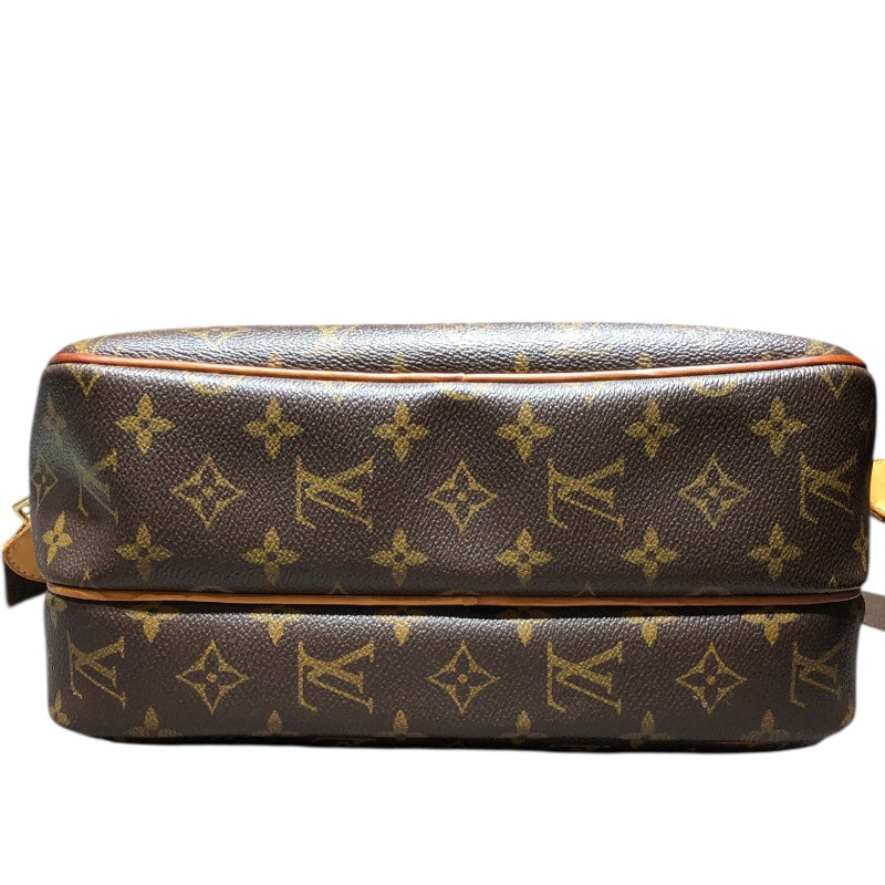 ルイ・ヴィトン LOUIS VUITTON リポーターPM M45254 ブラウン モノグラムキャンバス レディース ショルダーバッグ