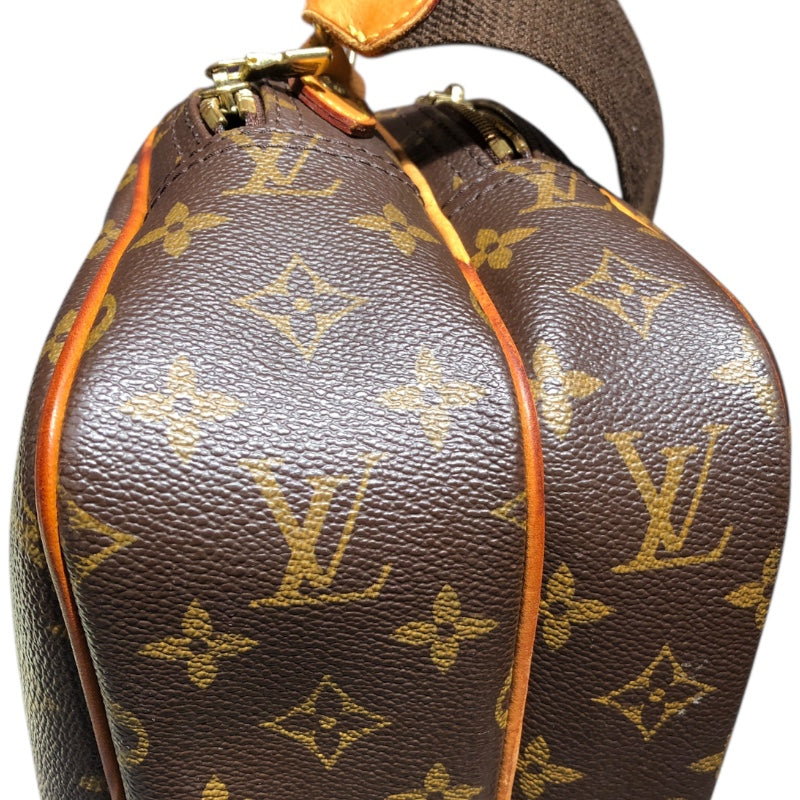 ルイ・ヴィトン LOUIS VUITTON リポーターPM M45254 ブラウン モノグラムキャンバス レディース ショルダーバッグ