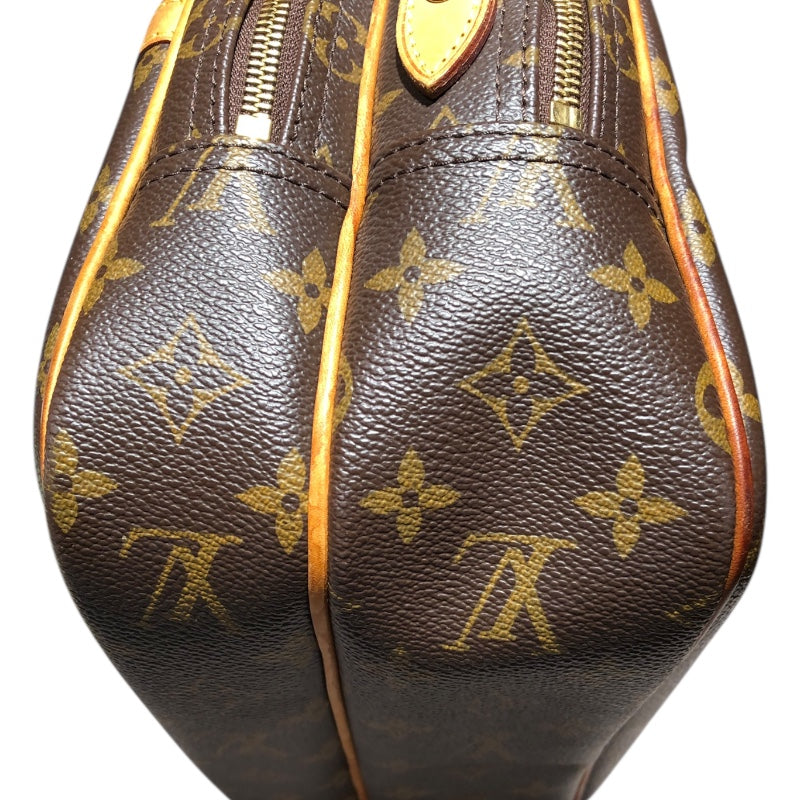 ルイ・ヴィトン LOUIS VUITTON リポーターPM M45254 ブラウン モノグラムキャンバス レディース ショルダーバッグ