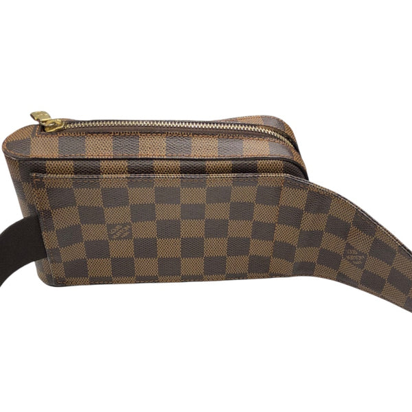 ルイ・ヴィトン LOUIS VUITTON ジェロニモス N51994 ブラウン ダミエ メンズ ボディバッグ