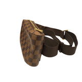 ルイ・ヴィトン LOUIS VUITTON ジェロニモス N51994 ブラウン ダミエ メンズ ボディバッグ