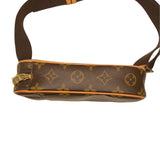 ルイ・ヴィトン LOUIS VUITTON ポシェット・ガンジュ M51870 ブラウン モノグラム レディース ボディバッグ