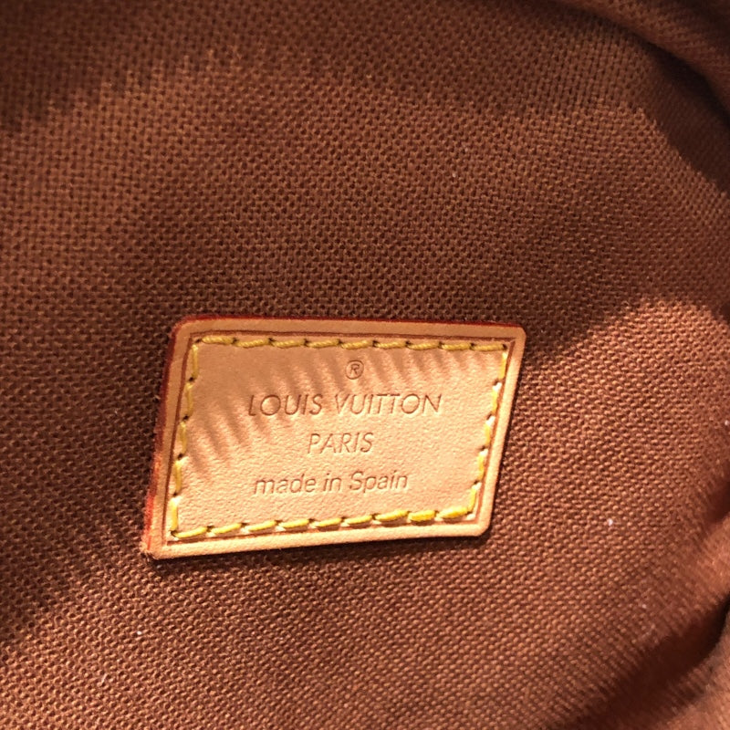 【あんしん鑑定可】ルイヴィトン モノグラム ガンジュ ボディバッグ 保存袋付 ルイ・ヴィトン LOUIS VUITTON ポシェット・ガンジュ M51870 ブラウン