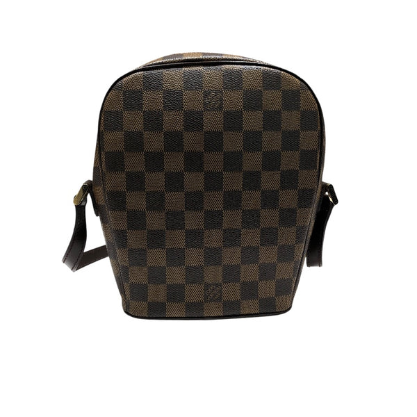 ルイ・ヴィトン LOUIS VUITTON イパネマPM N51294 ブラウンゴールド金具 PVC レディース ショルダーバッグ
