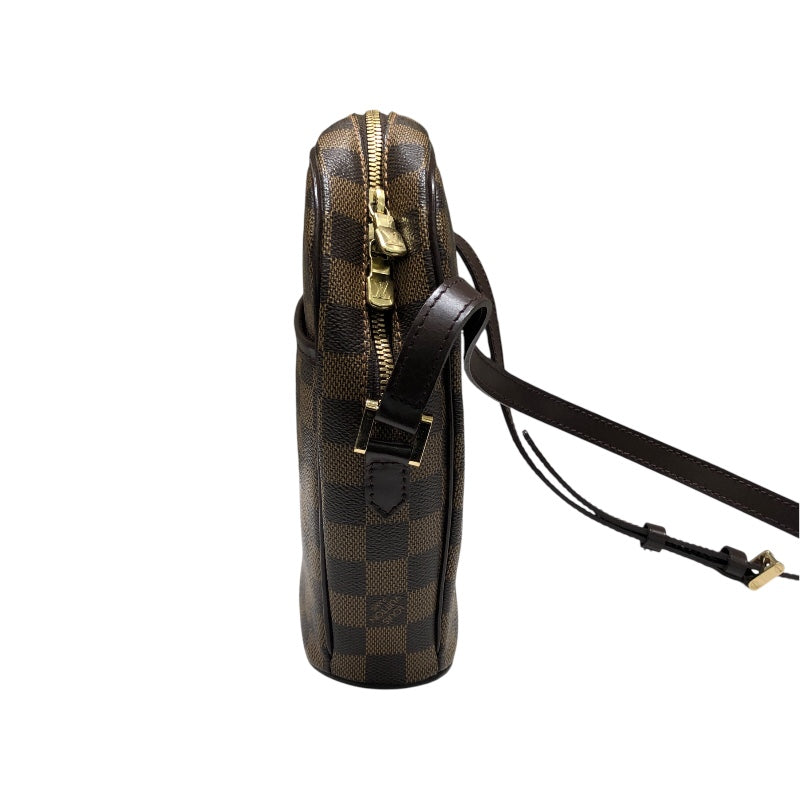 ルイ・ヴィトン LOUIS VUITTON イパネマPM N51294 ブラウンゴールド金具 PVC レディース ショルダーバッグ