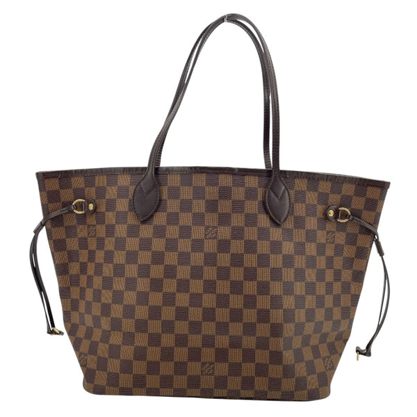 ルイ・ヴィトン LOUIS VUITTON ネヴァーフルMM N51105 ブラウン ダミエ・エベヌ レディース トートバッグ