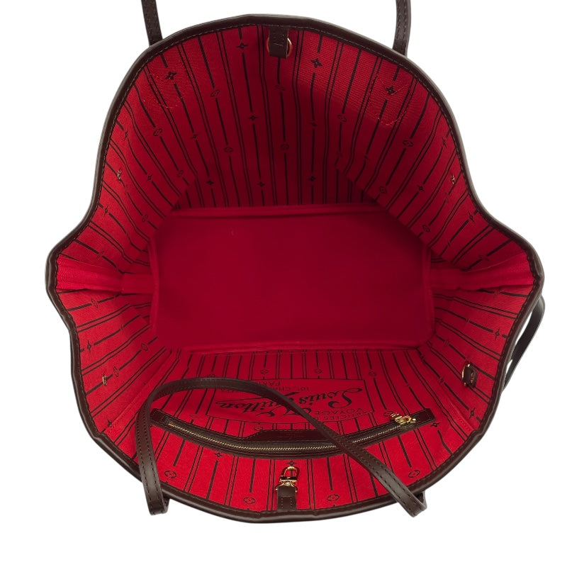 ルイ・ヴィトン LOUIS VUITTON ネヴァーフルMM N51105 ブラウン ダミエ・エベヌ レディース トートバッグ