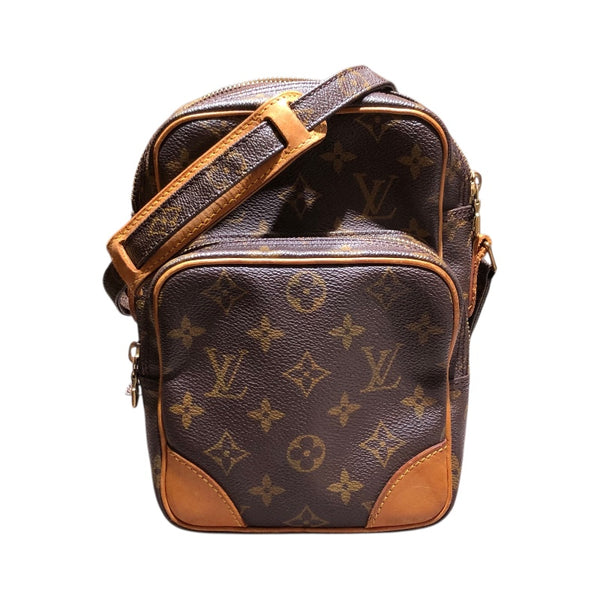 ルイ・ヴィトン LOUIS VUITTON アマゾン M45236 ブラウン モノグラムキャンバス レディース ショルダーバッグ