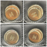 シャネル CHANEL ドーヴィルラージショッピングバッグ A66941 ブラック ツイード レディース トートバッグ