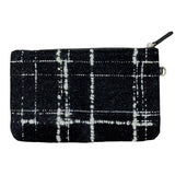 シャネル CHANEL ドーヴィルラージショッピングバッグ A66941 ブラック ツイード レディース トートバッグ