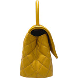 シャネル CHANEL ココハンドルXS A92990 ランダム イエロー　シルバー金具 レザー キャビア レディース ショルダーバッグ