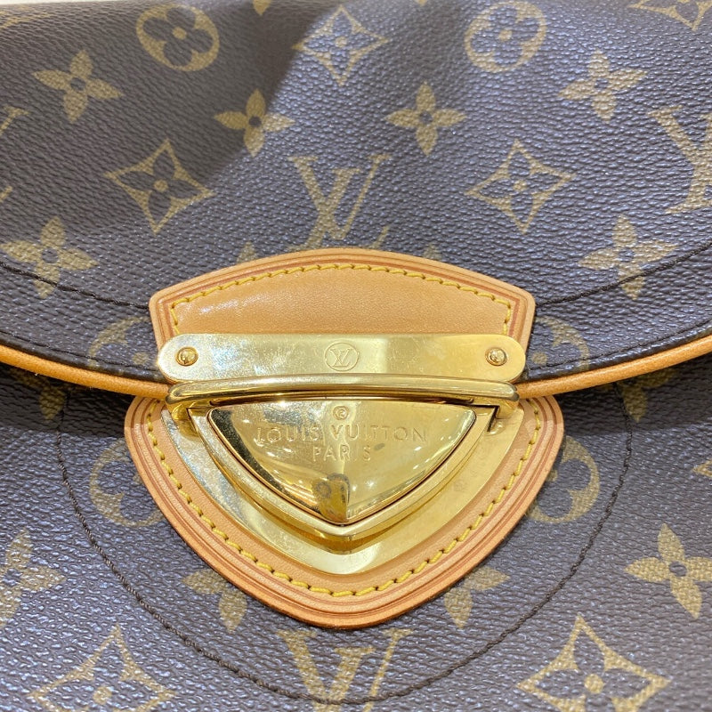 ルイ・ヴィトン LOUIS VUITTON ビバリーMM M40121 ブラウン モノグラムキャンバス レディース トートバッグ