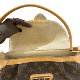 ルイ・ヴィトン LOUIS VUITTON ビバリーMM M40121 ブラウン モノグラムキャンバス レディース トートバッグ