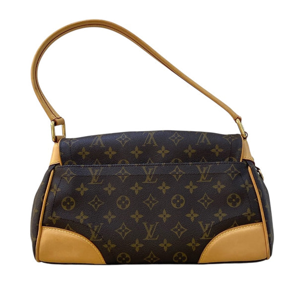 ルイ・ヴィトン LOUIS VUITTON ビバリーMM M40121 ブラウン モノグラムキャンバス レディース トートバッグ