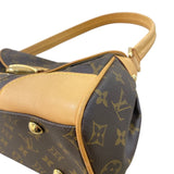 ルイ・ヴィトン LOUIS VUITTON ビバリーMM M40121 ブラウン モノグラムキャンバス レディース トートバッグ