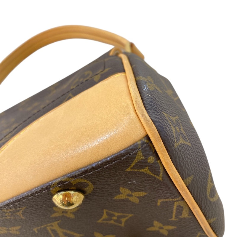 ルイ・ヴィトン LOUIS VUITTON ビバリーMM M40121 ブラウン モノグラムキャンバス レディース トートバッグ