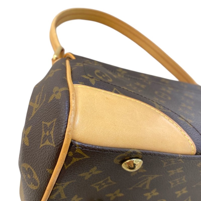 ルイ・ヴィトン LOUIS VUITTON ビバリーMM M40121 ブラウン モノグラムキャンバス レディース トートバッグ