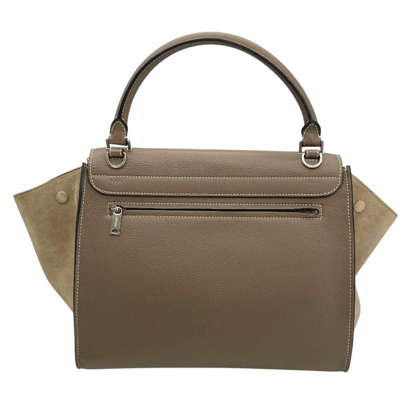 セリーヌ CELINE トラペーズ ミディアム 169543 グレージュ カーフ レディース ハンドバッグ